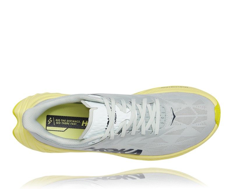 hoka carbon x 2 luminary green