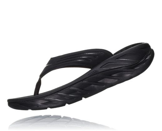 Hoka Ora Recovery Flip Hombre - Black