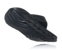 Hoka Ora Recovery Flip Hombre - Black