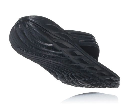 Hoka Ora Recovery Flip Hombre - Black