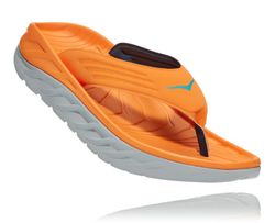 Hoka Hombre ORA RECOVERY FLIP BLAZING ORANGE / LUNAR ROCK