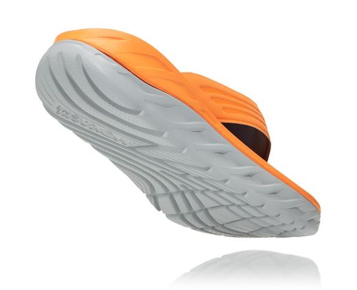 Hoka Hombre ORA RECOVERY FLIP BLAZING ORANGE / LUNAR ROCK