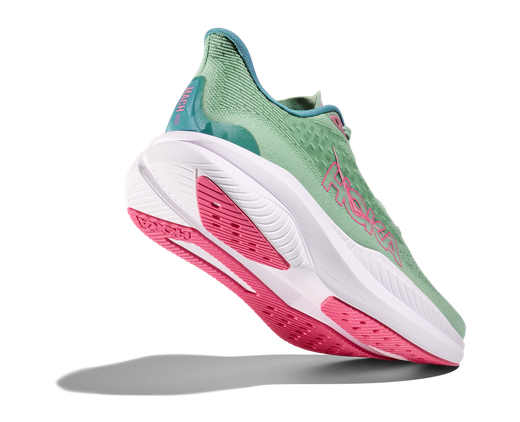 Hoka MACH 6 Mujer Jadeite/Alpine Blue