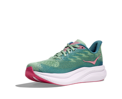 Hoka MACH 6 Mujer Jadeite/Alpine Blue