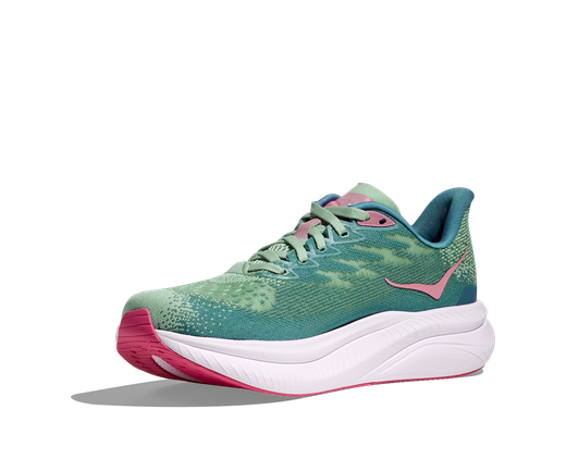 Hoka MACH 6 Mujer Jadeite/Alpine Blue