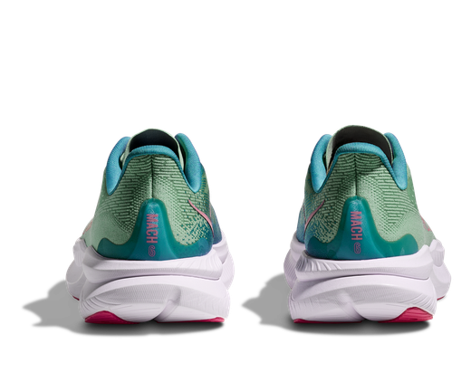 Hoka MACH 6 Mujer Jadeite/Alpine Blue