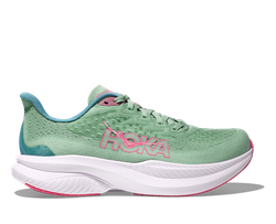 Hoka MACH 6 Mujer Jadeite/Alpine Blue