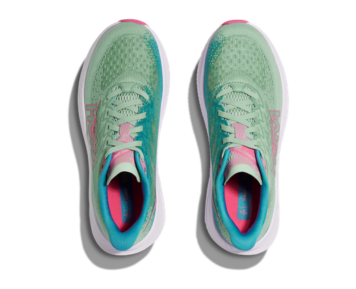 Hoka MACH 6 Mujer Jadeite/Alpine Blue