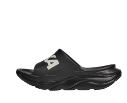 Hoka ORA ATLETHIC  SLIDE Unisex Black / White