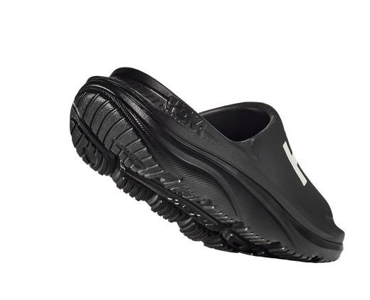 Hoka ORA ATLETHIC  SLIDE Unisex Black / White