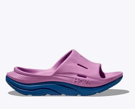 Hoka ORA RECOVERY SLIDE 3  Unisex CYCLAMEN/SKY