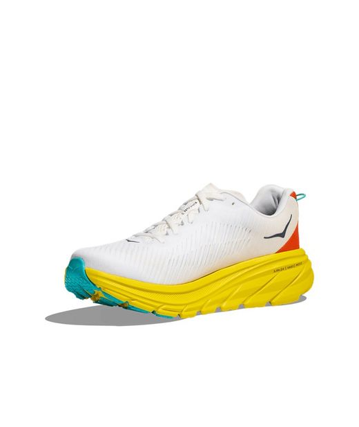 Hoka Rincon 3 Hombre - White/Eggnog