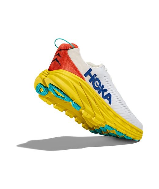 Hoka Rincon 3 Hombre - White/Eggnog