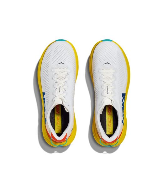Hoka Rincon 3 Hombre - White/Eggnog