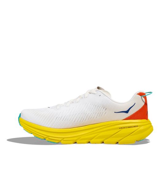 Hoka Rincon 3 Hombre - White/Eggnog