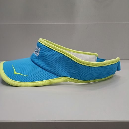 Hoka Visera para running y triatlón Verde y turquesa