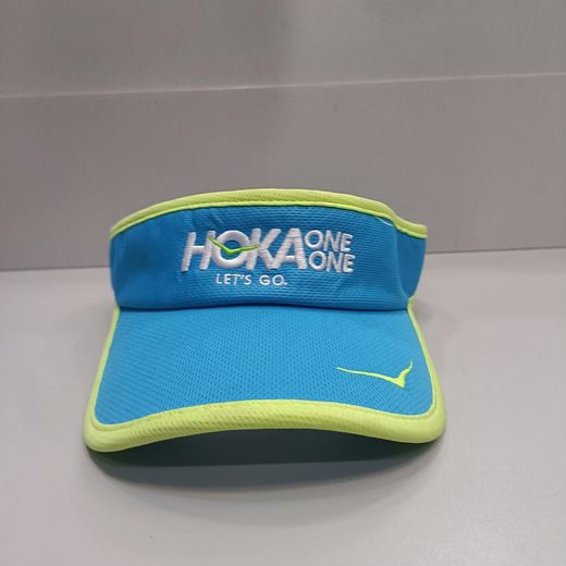 Hoka Visera para running y triatlón Verde y turquesa