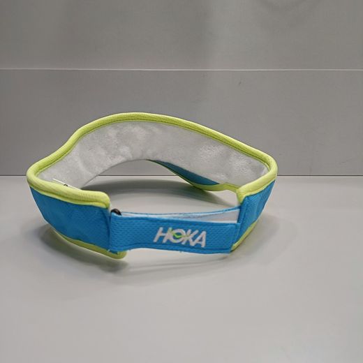 Hoka Visera para running y triatlón Verde y turquesa