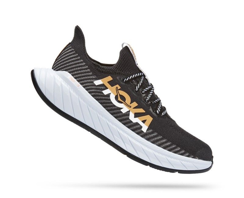 HOKA W CARBON X 3 BLACK / WHITE — Tri For Fun