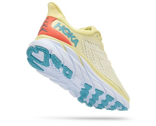 Hoka Clifton 8 Mujer - Yellow Pear