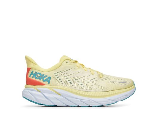 Hoka Clifton 8 Mujer - Yellow Pear