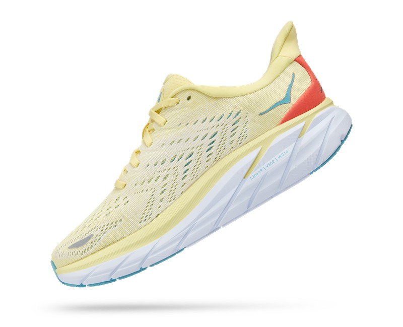 Hoka W CLIFTON 8 YELLOW PEAR / SWEET CORN