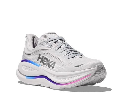 Hoka_ Bondi 9 Mujer COSMIC GREY/WHI
