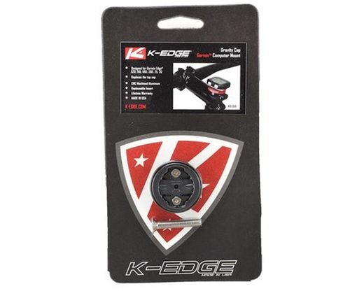 K-EDGE GARMIN Gravity Cap Mount , Black Anodize