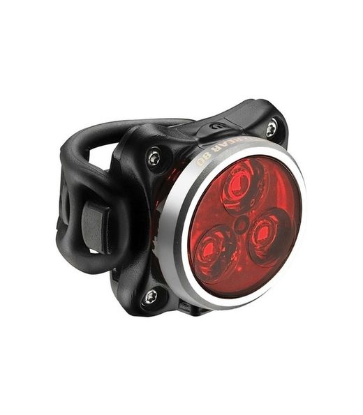 LEZYNE LUZ ZECTO TRASERA Y11 80 LUMENS PLATA