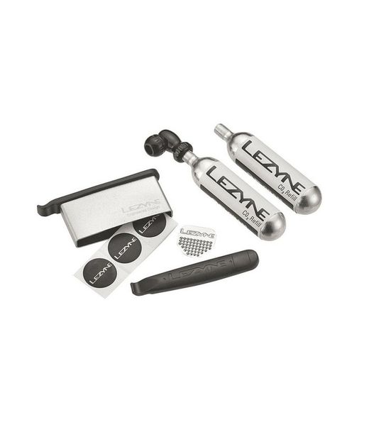 LEZYNE TWIN KIT 25g(TWIN DRIVE, LEVER KIT COMBO,2 X 25g CARTUCHO) NEGRO