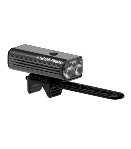 Luz delantera Macro Drive 1300 lumens color negro