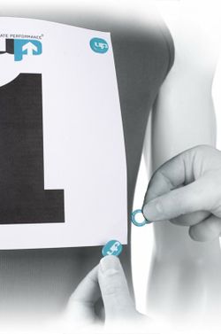 MAGNETIC RACE NUMBER HOLDERS / IMANES PORTA-DORSAL AZULES