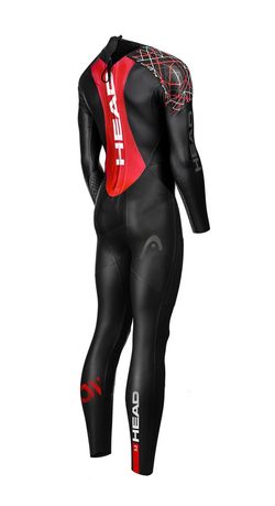 neopreno Head myBOOST SHELL  3.2 mujer negro rojo
