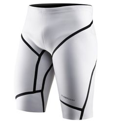 Neoprene Floating Pants Buddyswim Trilaminate Warmth 5/3mm, White, S