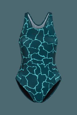 Orca Bañador entero Core para mujer Color Verde Oscuro