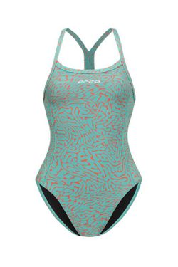 Orca Core One Piece Thin Strap Mujer NARANJA Diploria
