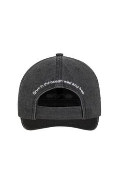 Orca Gorra de lona Color Negro