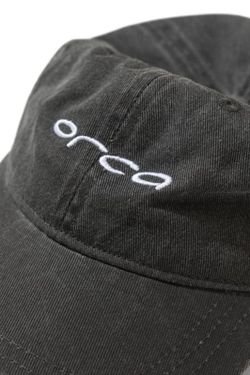 Orca Gorra de lona Color Negro