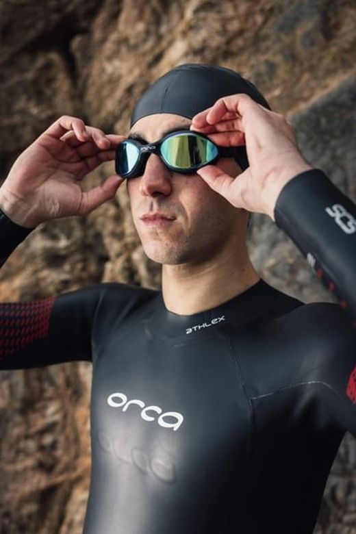 Orca Neopreno Athlex Float V2 para hombre Color Negro Rojo