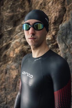 Orca Neopreno Athlex Float V2 para hombre Color Negro Rojo