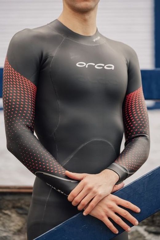 Orca Neopreno Athlex Float V2 para hombre Color Negro Rojo