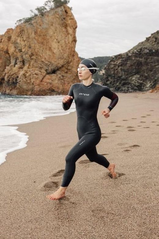Orca Neopreno Athlex Float V2 para mujer Color Negro Rojo