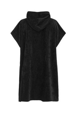 Orca Poncho de algodón Color Negro