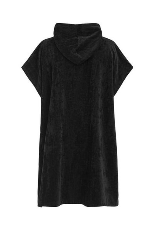Orca Poncho de algodón Color Negro