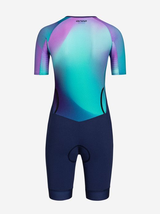 Orca Tritraje Mujer Athlex Aero Race Suit V2 Blue Print