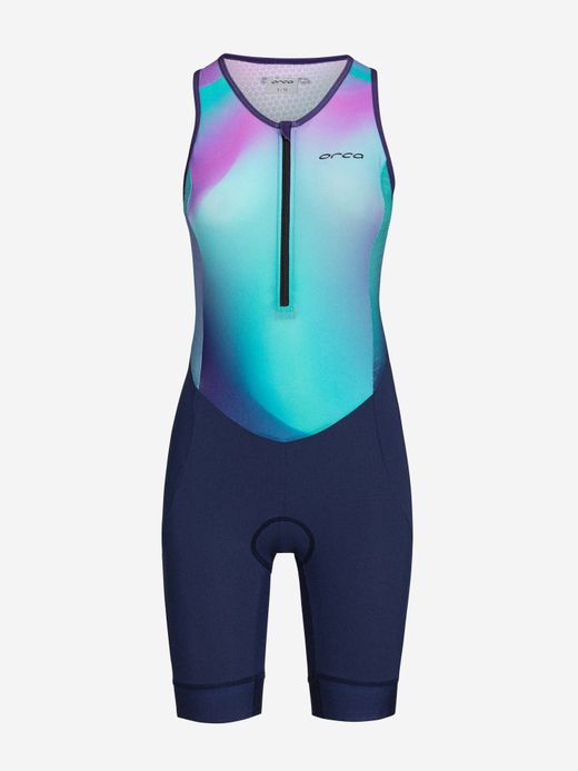 Orca Tritraje Mujer Athlex Race Suit SL V2 Blue Print
