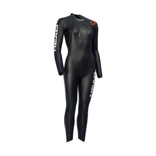 Head neopreno OW SHELL  3.2.2 mujer negro naranja