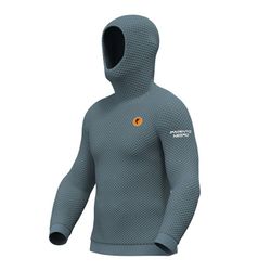 Pimiento Negro Sudadera con capucha color ÍNDIGO