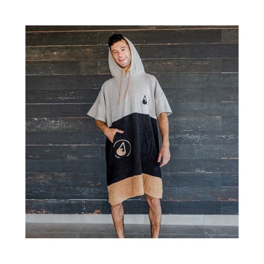 Poncho de algodón Wave Hawaii Soul, M