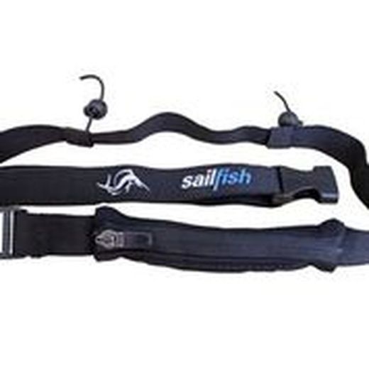 Porta dorsal con bolsillo negro
